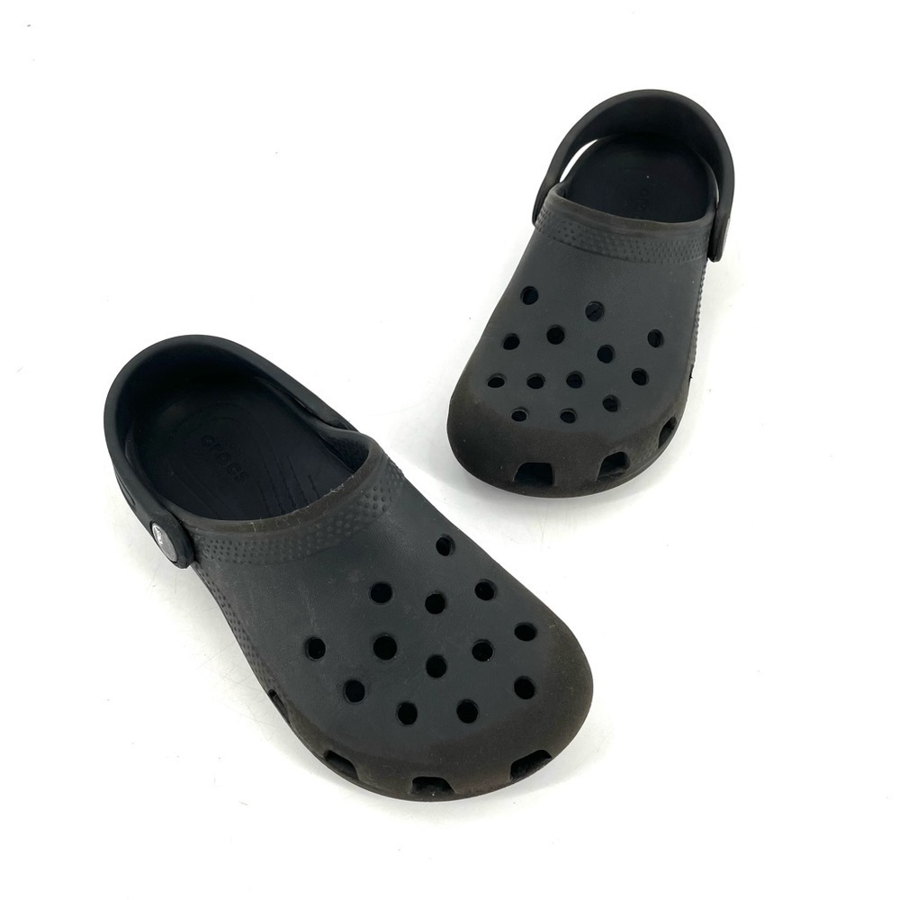 CROCS Classic Comfort Black Clogs